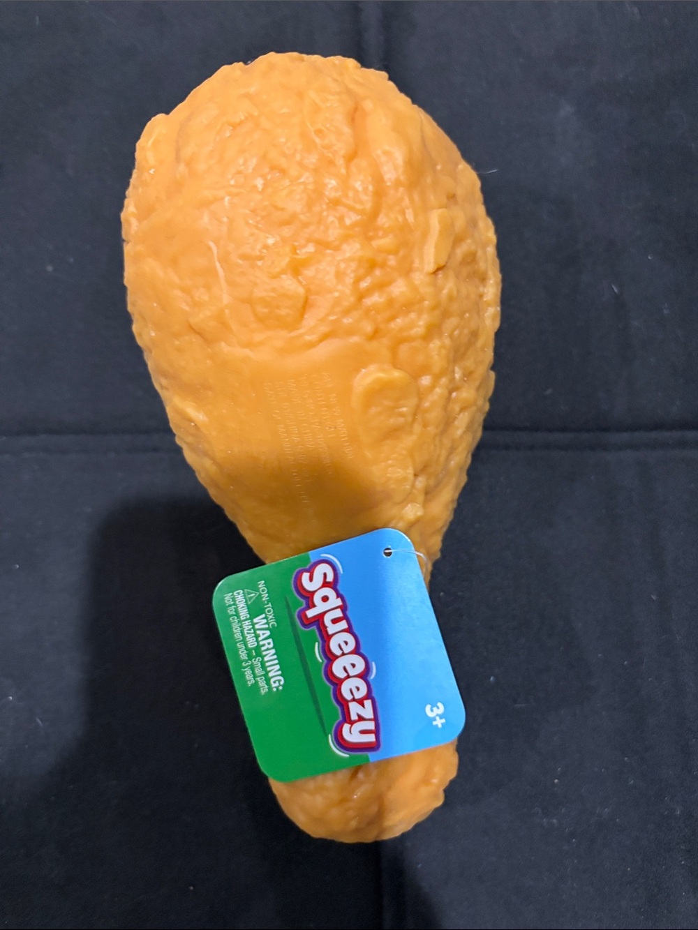 Kids Orange Play Food Chicken Drumstick Toy